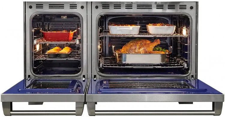 DF48450DG/S/P Wolf 7.8 cu ft Dual-Fuel Range with Double Oven - Stainless Steel 48 Inch-4