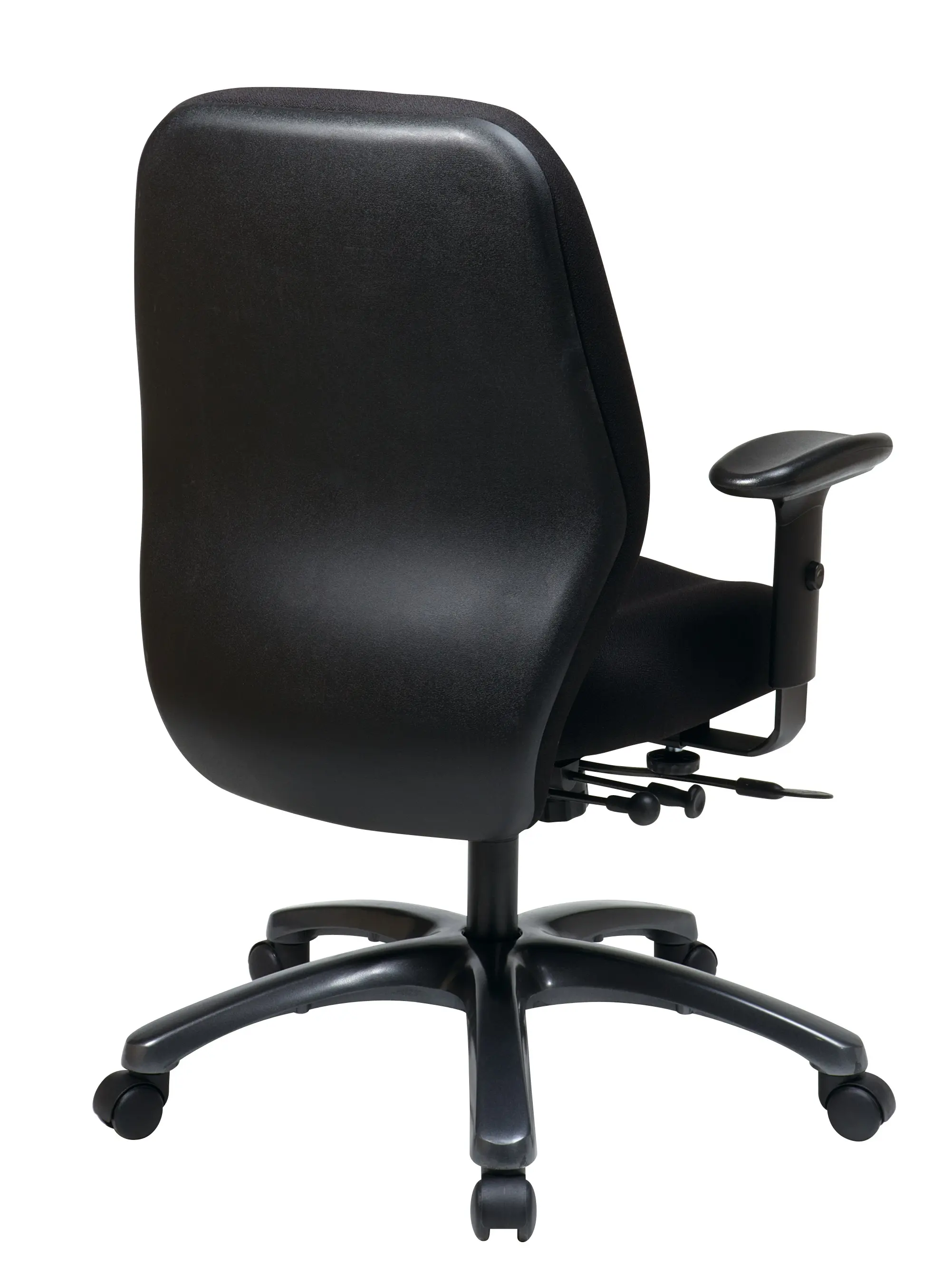54666 Series Black Ergonomic Desk Chair-2