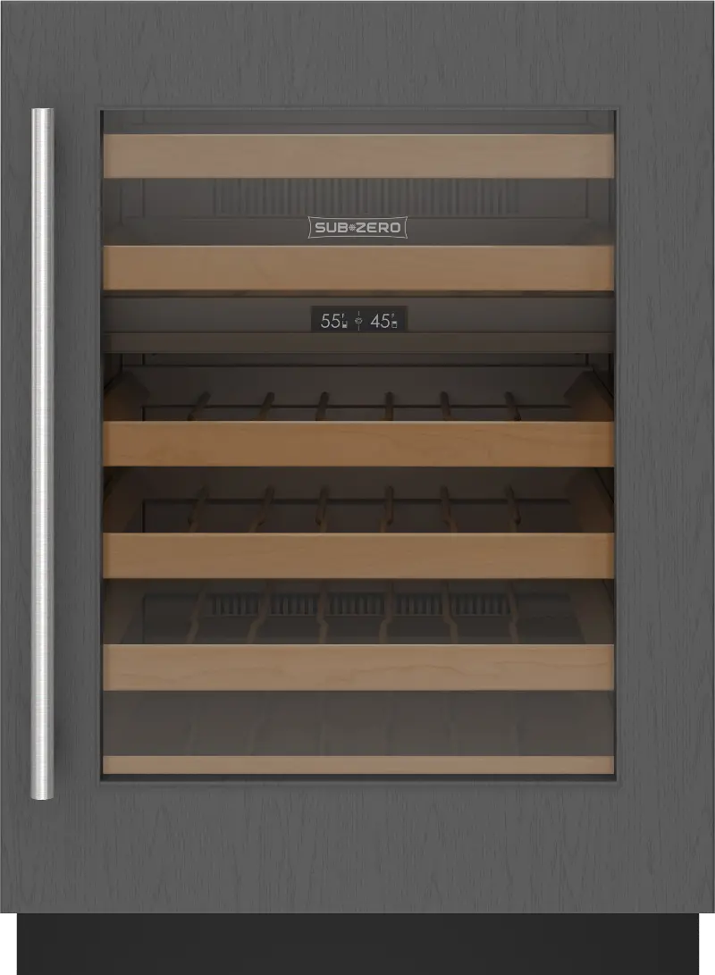 Sub-Zero Under Counter Wine Cooler - Panel Ready, Right Hinge