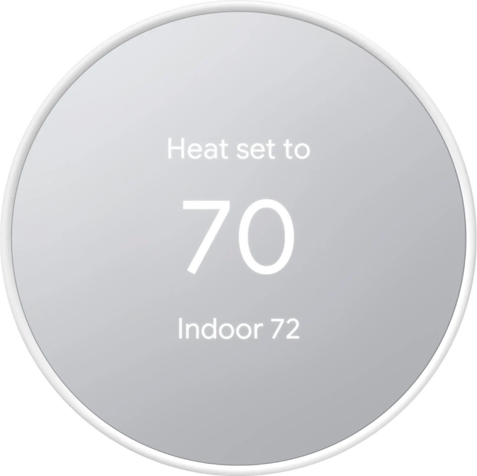 GA01334-US Google Nest Smart Thermostat - Snow-1