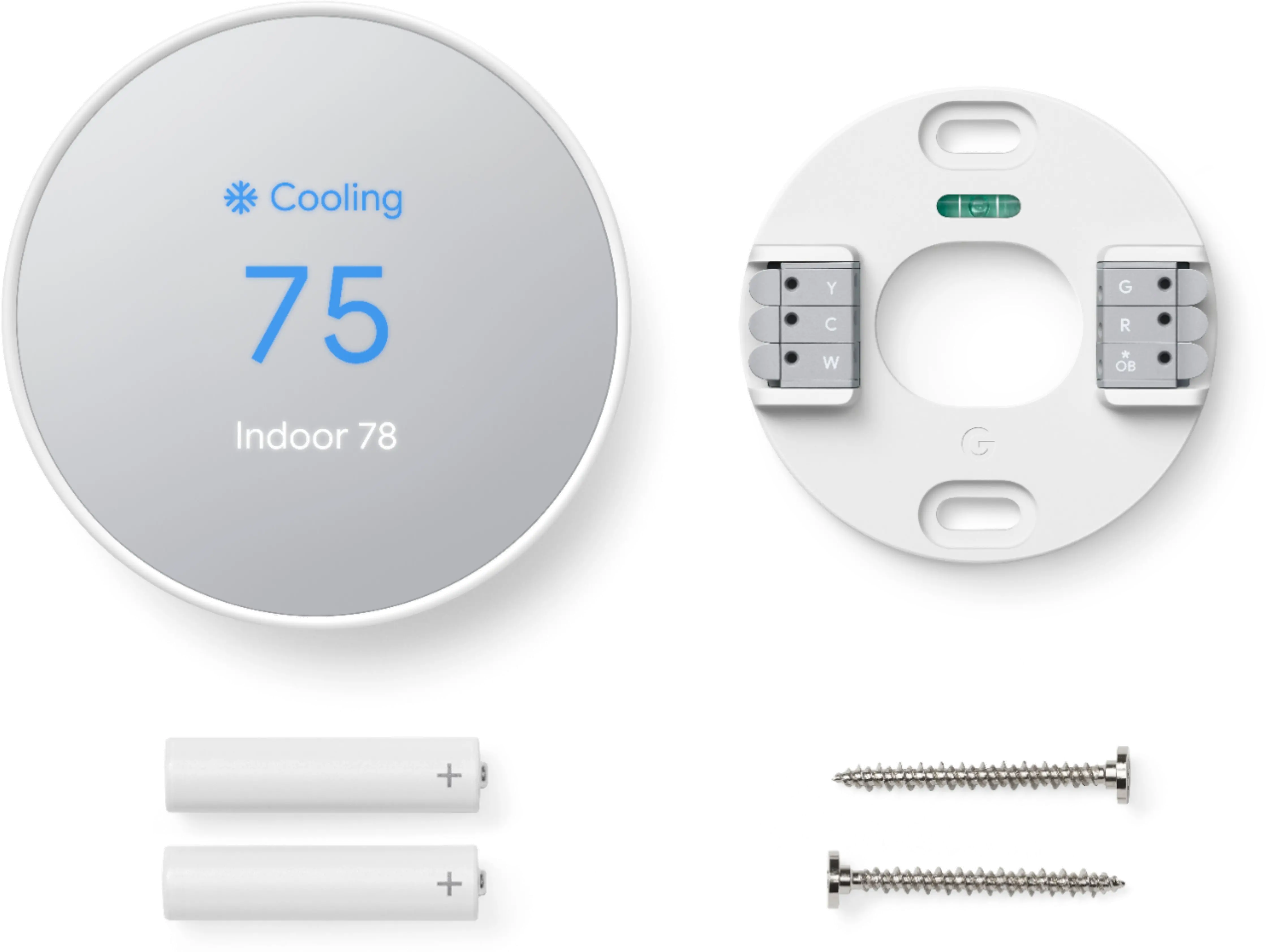 GA01334-US Google Nest Smart Thermostat - Snow-7