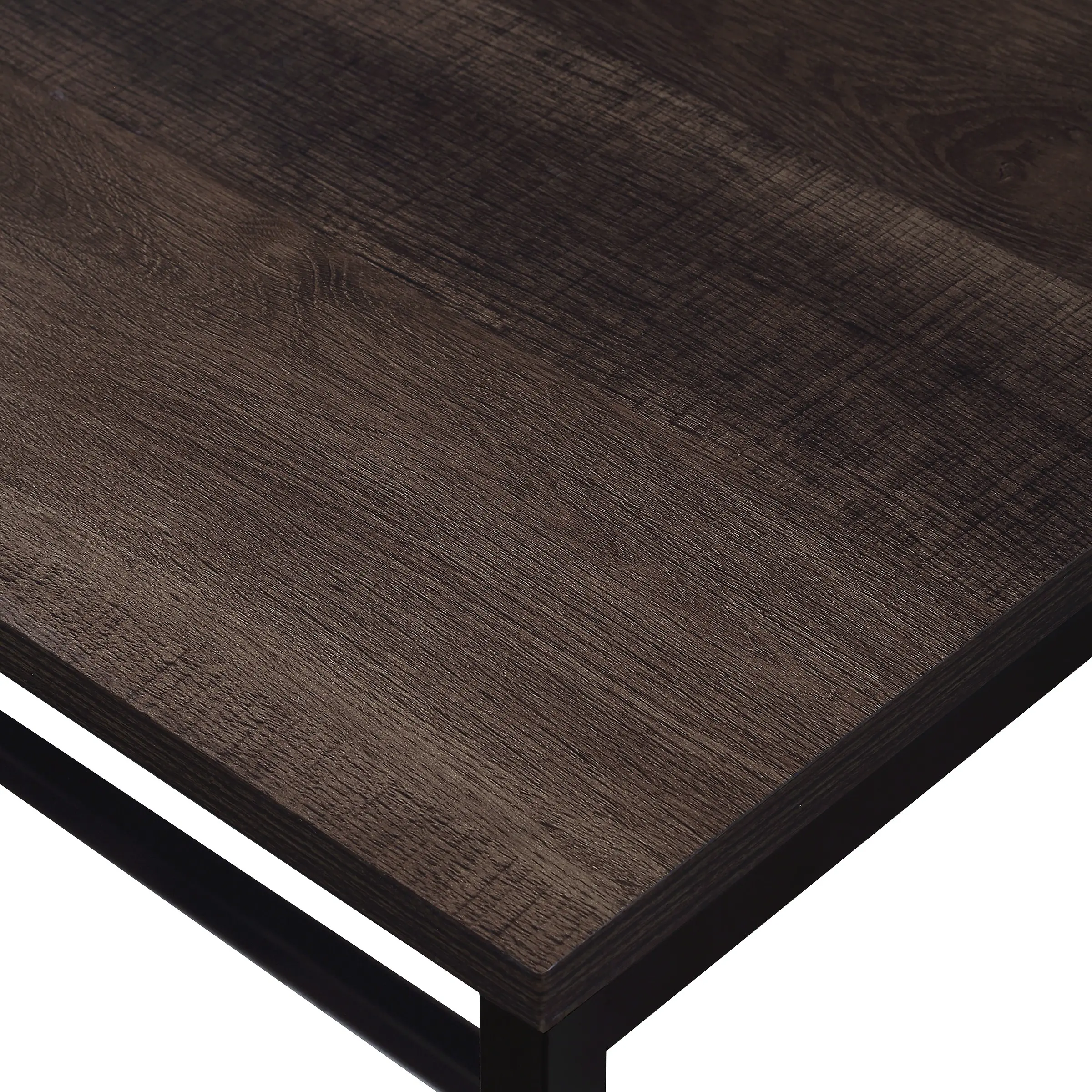 Contempo Dark Brown L-Shaped Desk-6