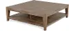 Platt Weathered Brown Coffee Table