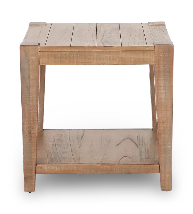 Platt Weathered Brown End Table-4