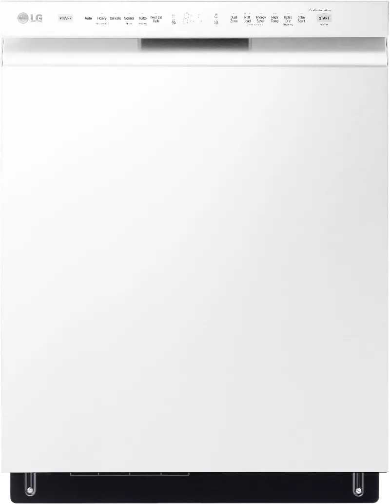 LG Front Control Dishwasher - White