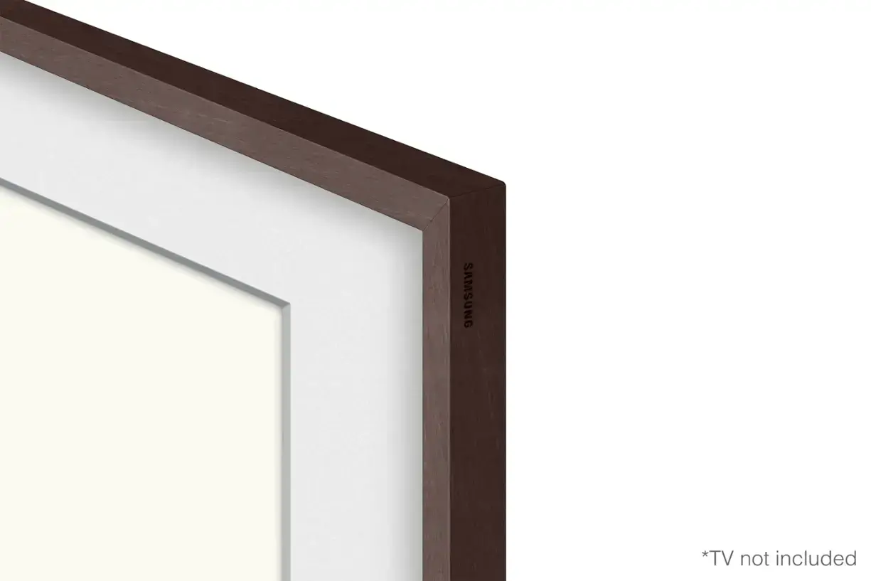 VG-SCFA75BWBZA Samsung 75 The Frame Customizable Bezel - Modern Brown-2