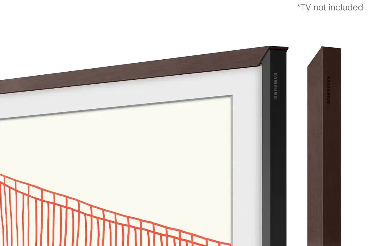 VG-SCFA75BWBZA Samsung 75 The Frame Customizable Bezel - Modern Brown-5