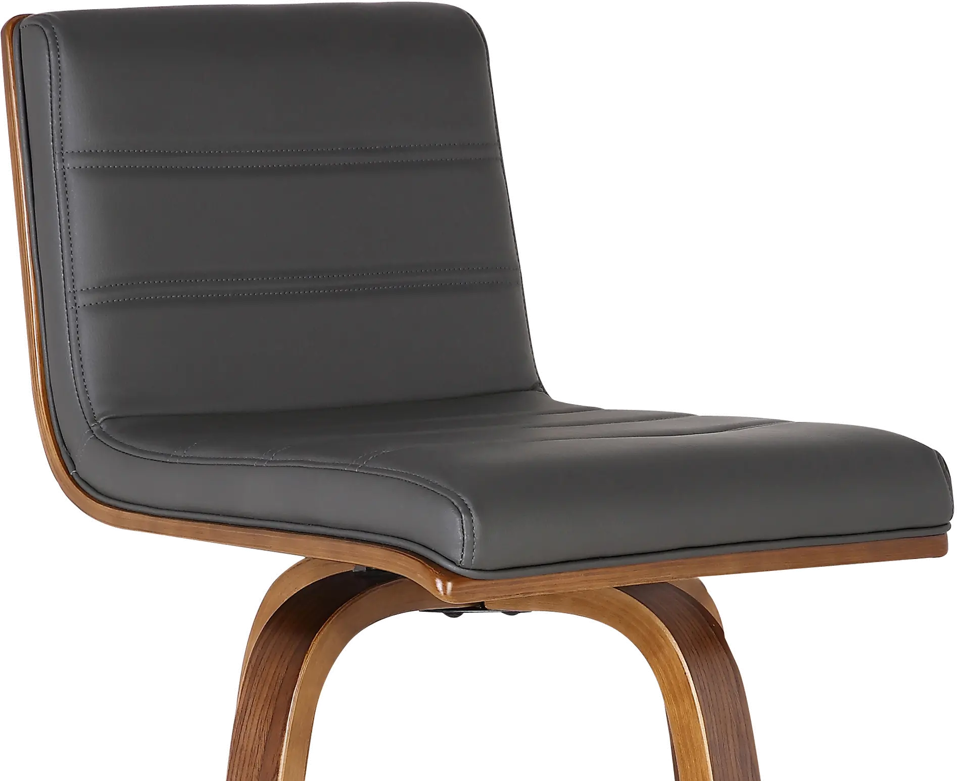 LCVIBAGRWA30 Vienna Gray and Brown Swivel Bar Stool-6