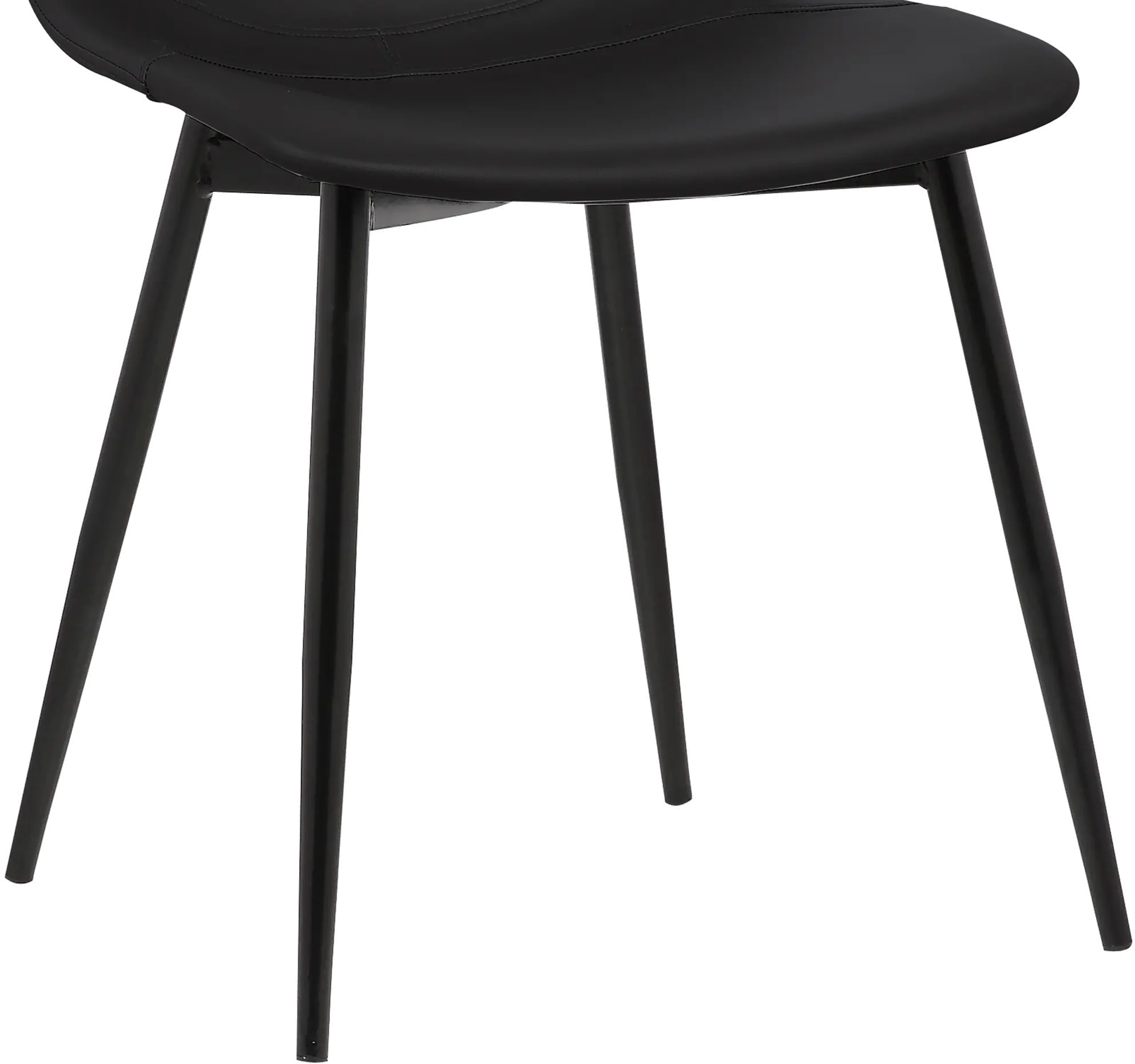 LCMOCHBLACK Monte Black Upholstered Dining Room Chair-7