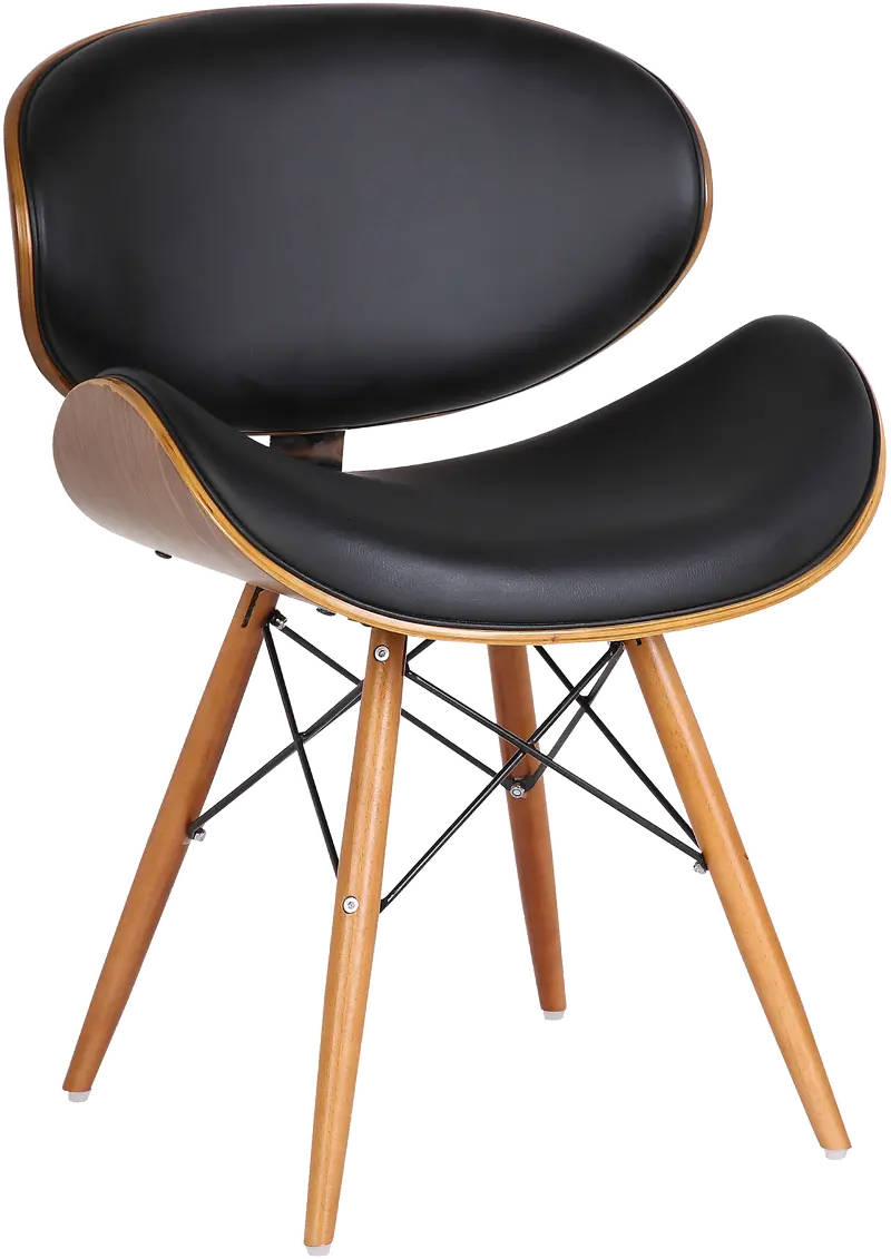 Cassie Brown and Black Dining Room Chair