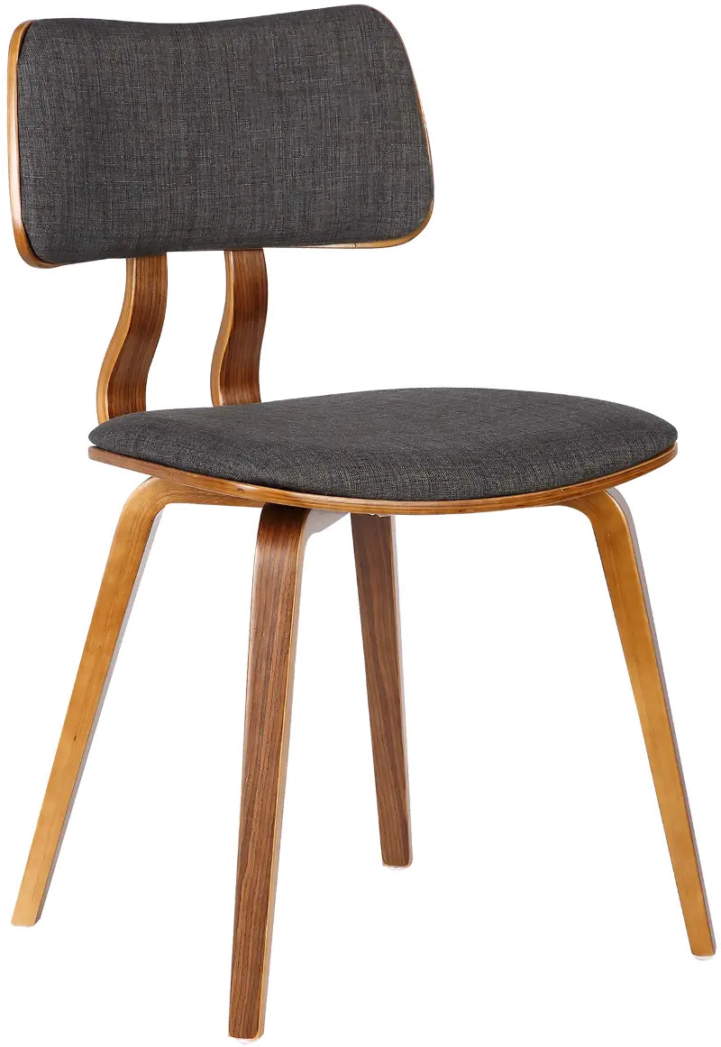 Jaguar Charcoal Gray Upholstered Dining Room Chair