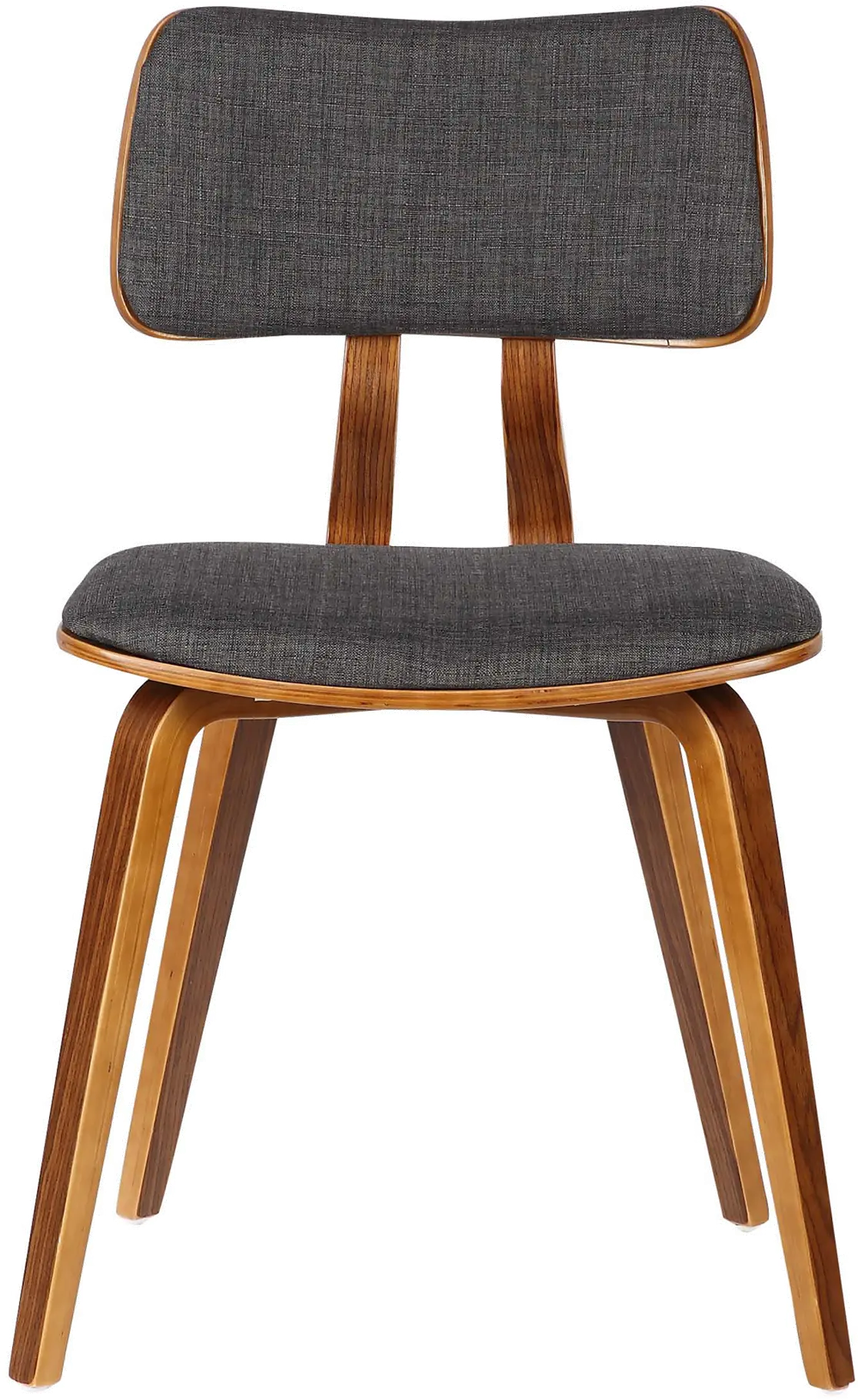 LCJASIWACH Jaguar Charcoal Gray Upholstered Dining Room Chair-3