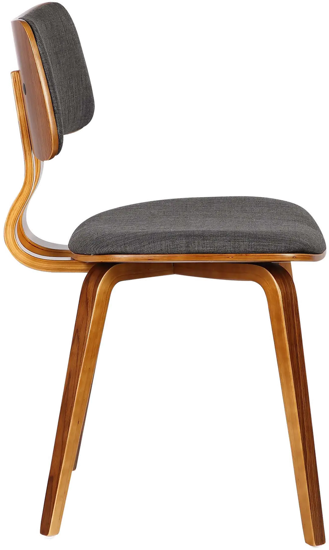LCJASIWACH Jaguar Charcoal Gray Upholstered Dining Room Chair-4