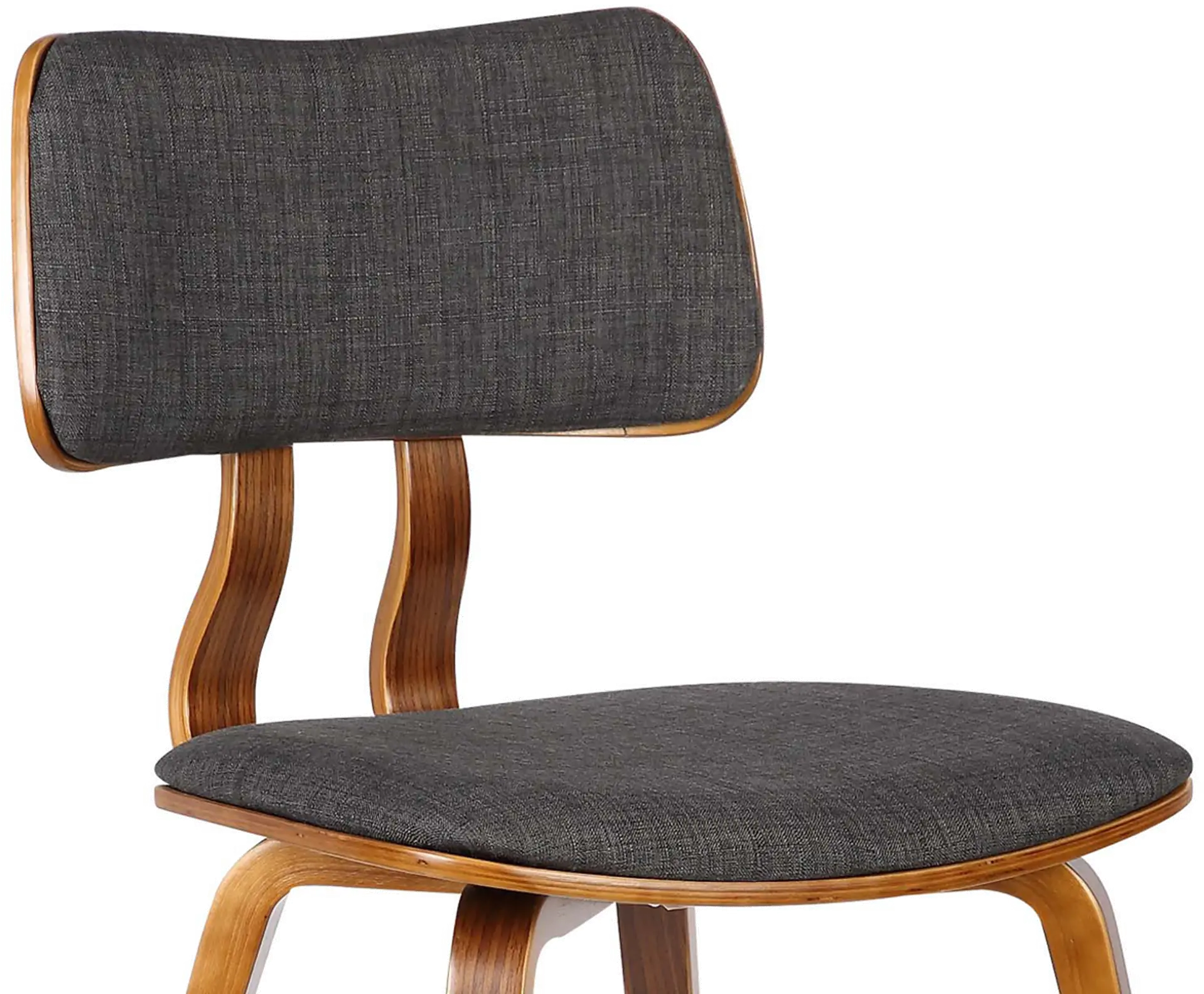 LCJASIWACH Jaguar Charcoal Gray Upholstered Dining Room Chair-6