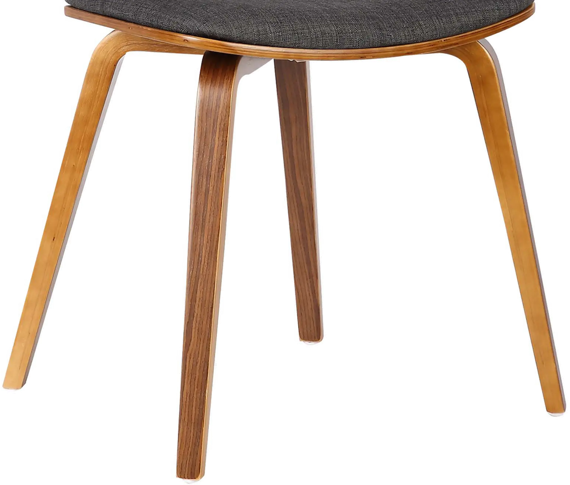 LCJASIWACH Jaguar Charcoal Gray Upholstered Dining Room Chair-8