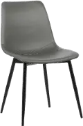 LCMOCHGREY Monte Gray Upholstered Dining Room Chair