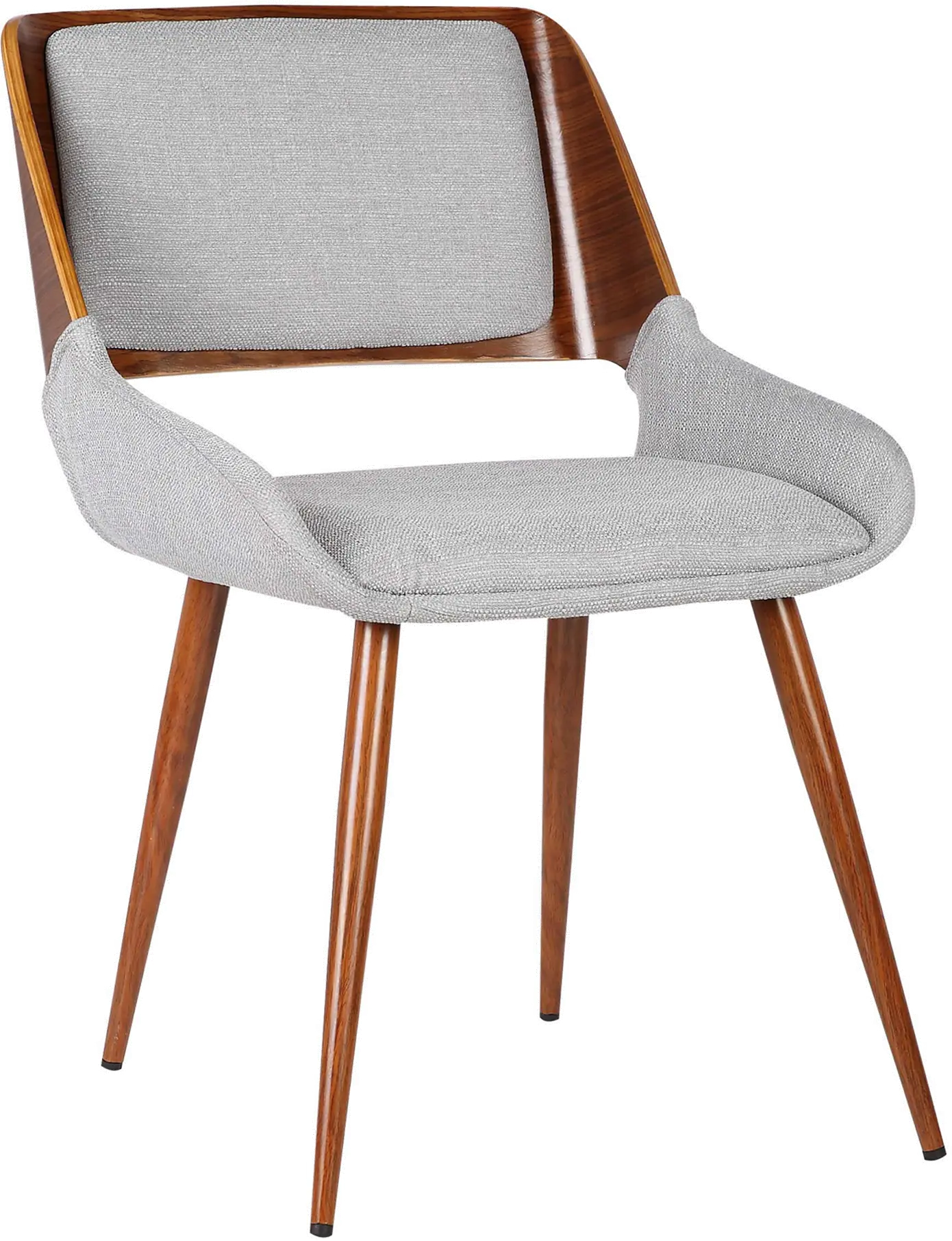 LCPNSIWAGRAY Panda Gray Upholstered Dining Room Chair-1