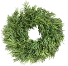 XM2764/CEDAR-WREATH 8 Inch Round Green Faux Cedar Wreath Arrangement