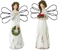 Assorted Multi Color Resin Angel Figurine