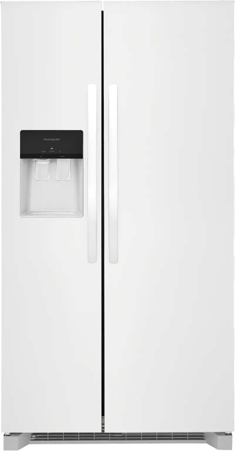 Frigidaire 25.6 cu ft Side by Side Refrigerator - White