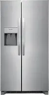 FRSS2623AS Frigidaire 25.6 cu ft Side by Side Refrigerator - Stainless Steel