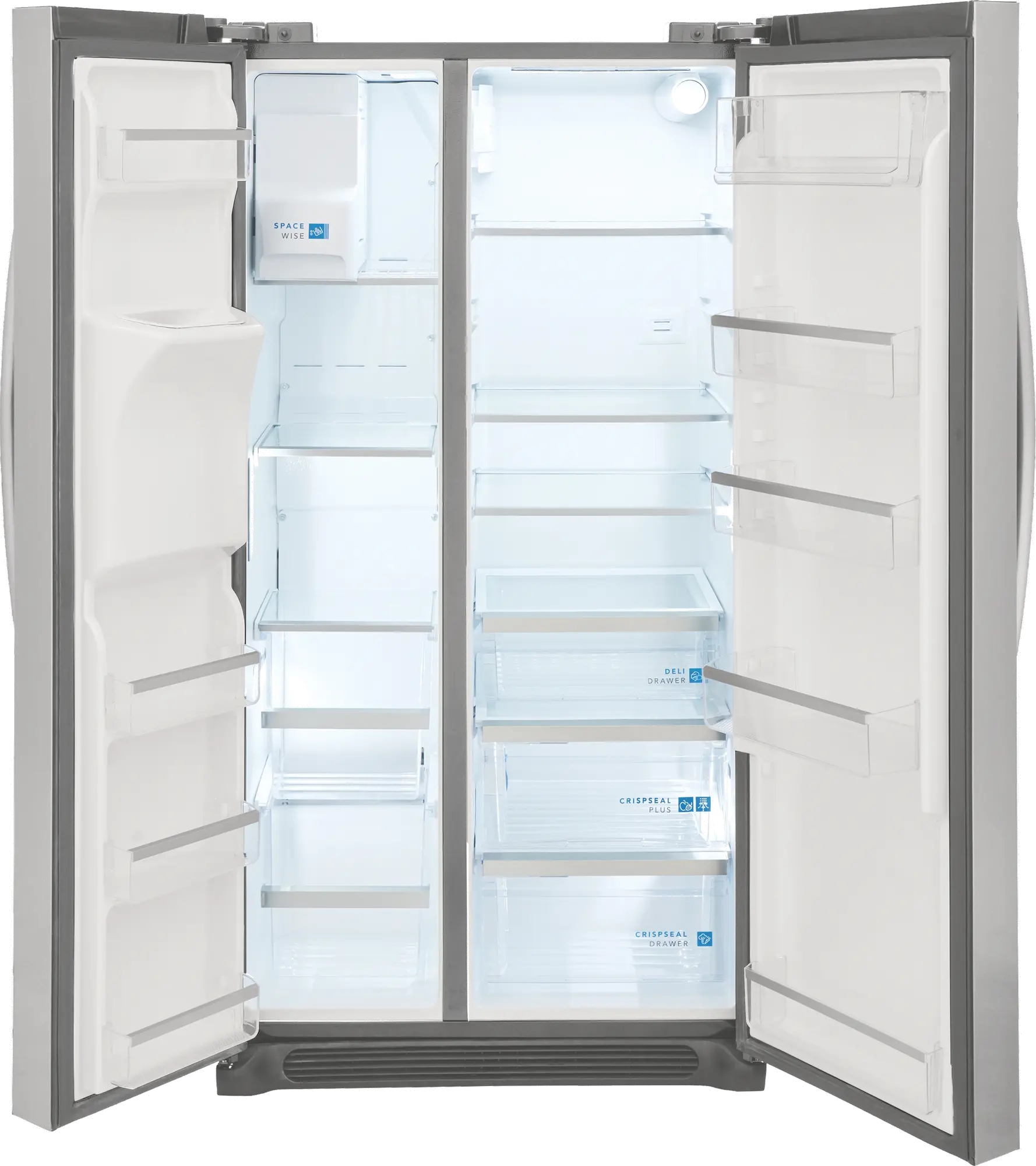 GRSC2352AF Frigidaire Gallery 22.3 cu ft Side by Side Refrigerator - Counter Depth Stainless Steel-3