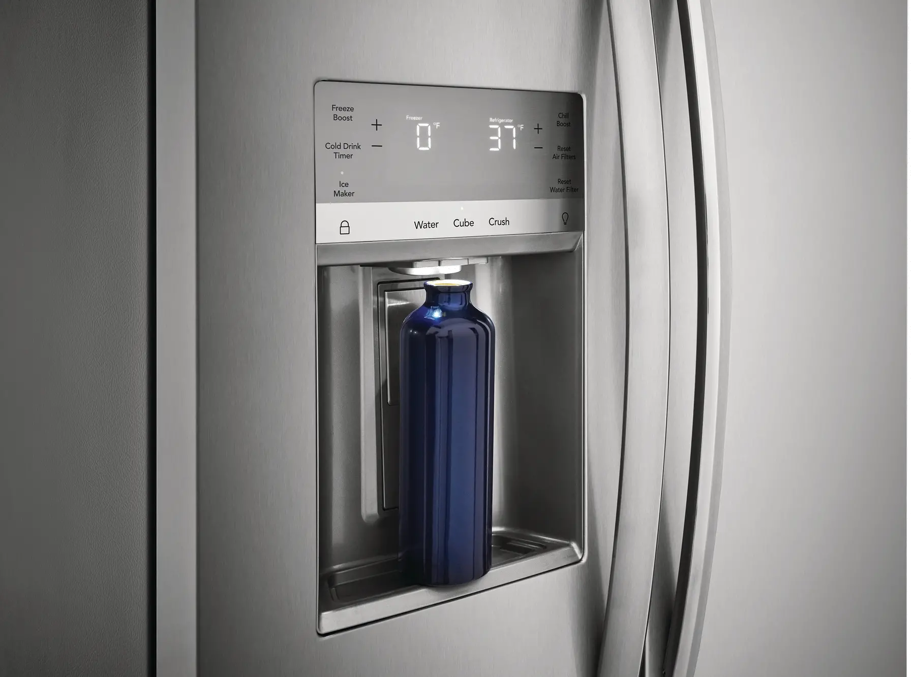 GRSC2352AF Frigidaire Gallery 22.3 cu ft Side by Side Refrigerator - Counter Depth Stainless Steel-5