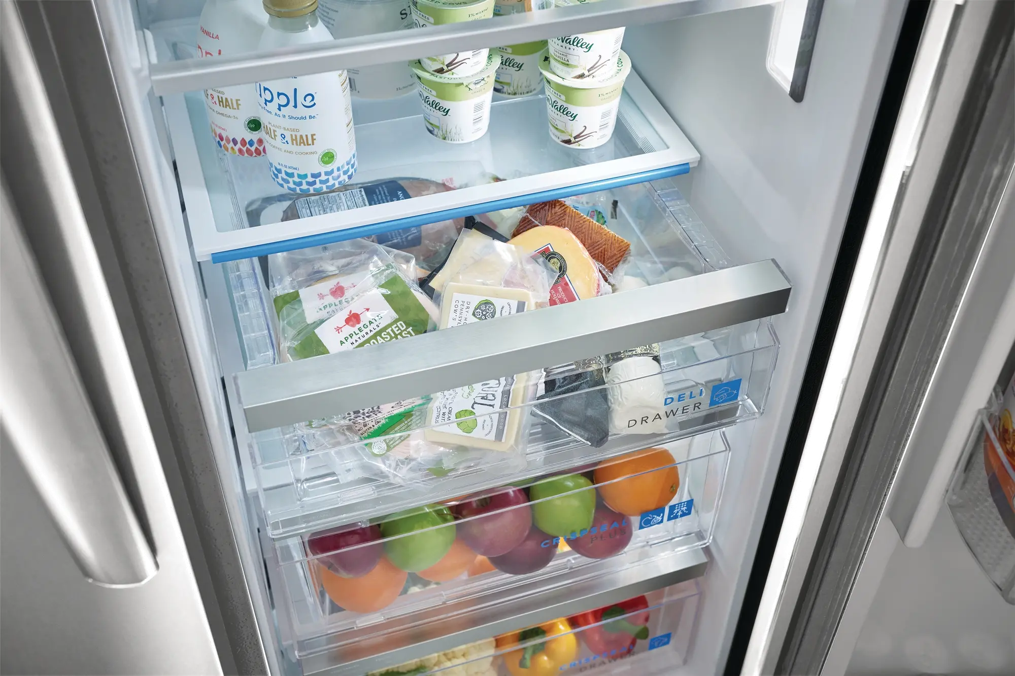 GRSC2352AF Frigidaire Gallery 22.3 cu ft Side by Side Refrigerator - Counter Depth Stainless Steel-7