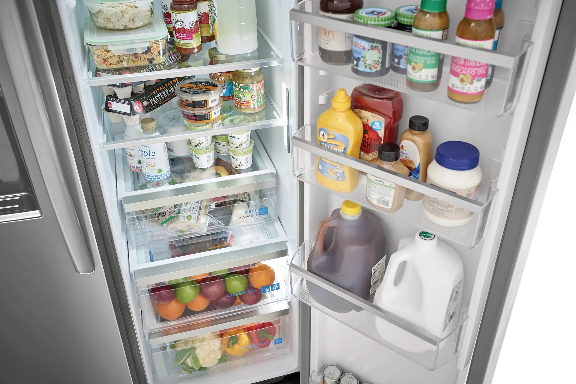 GRSC2352AF Frigidaire Gallery 22.3 cu ft Side by Side Refrigerator - Counter Depth Stainless Steel-8