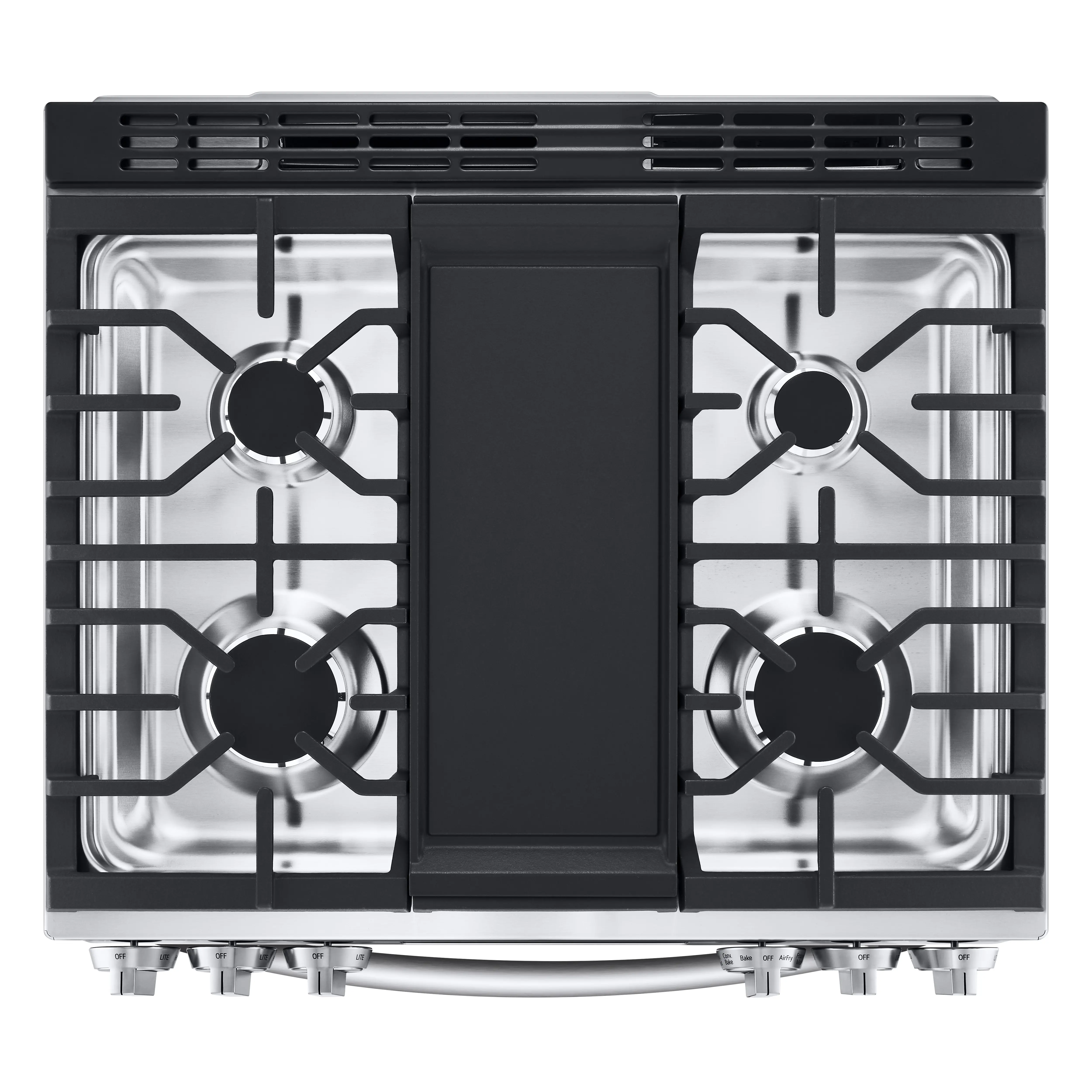 LSGL6335F LG 6.3 Cu Ft Single Oven Gas Range with InstaView - Stainless Steel-4