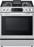 LSGL6335F LG 6.3 cu ft Gas Range with InstaView -Stainless Steel