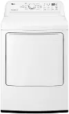 DLE7000W LG Electric Front Load Dryer 7000 - 7.3 cu. ft. White