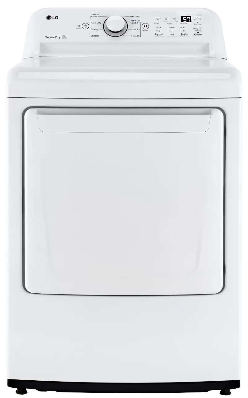 LG Gas Dryer 7000 - 7.3 cu. ft. White