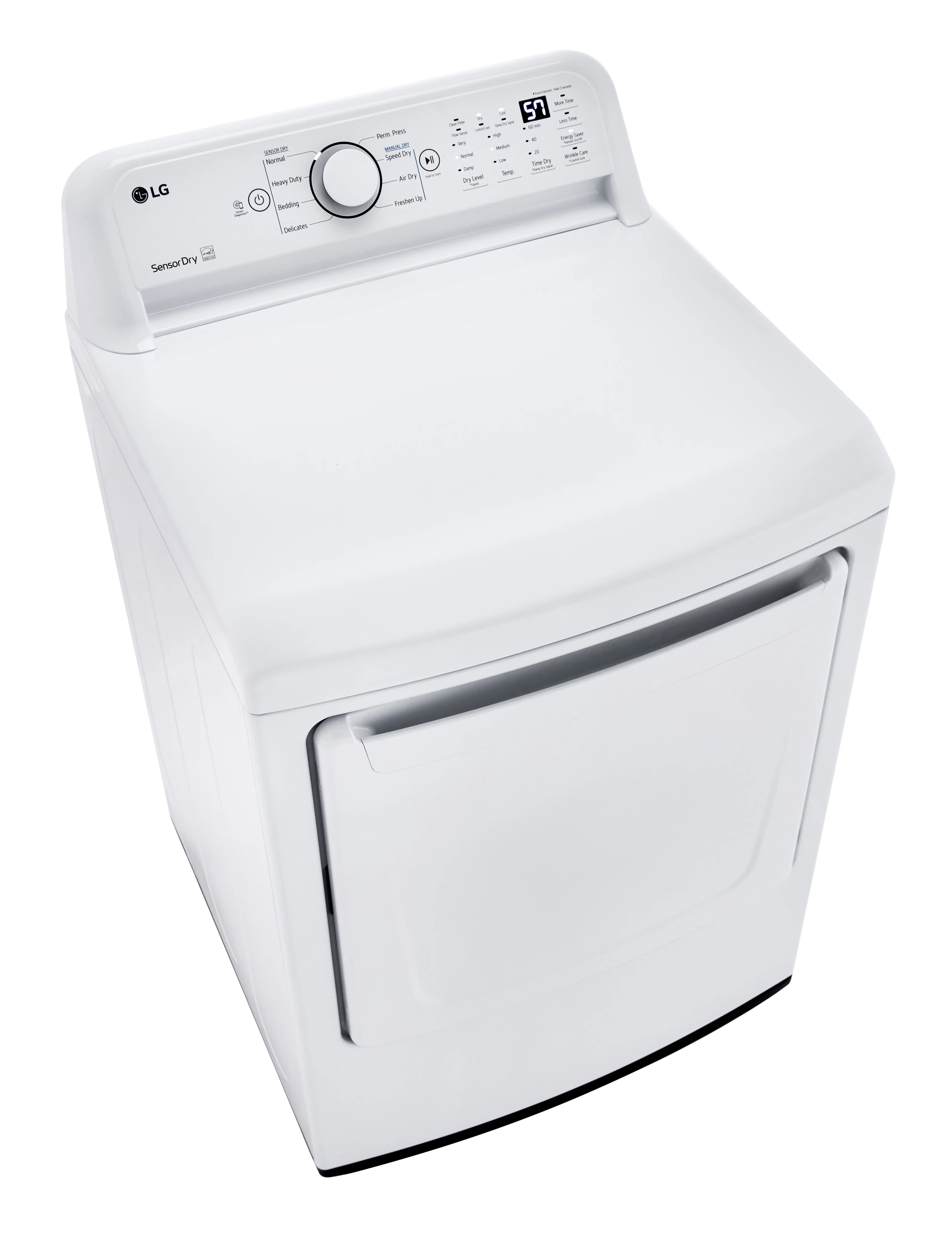 DLG7001W LG Gas Dryer 7000 - 7.3 cu. ft. White-6