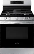 NX60A6311SS Samsung 6 cu ft Gas Range - Stainless Steel