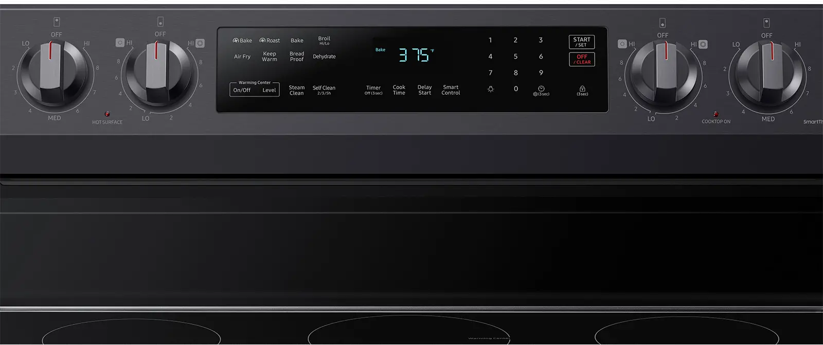 NE63A6511SG Samsung 6.3 cu ft Electric Range - Black Stainless Steel-4