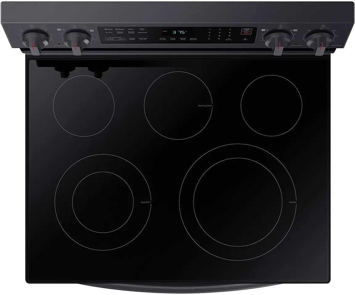 NE63A6511SG Samsung 6.3 cu ft Electric Range - Black Stainless Steel-5