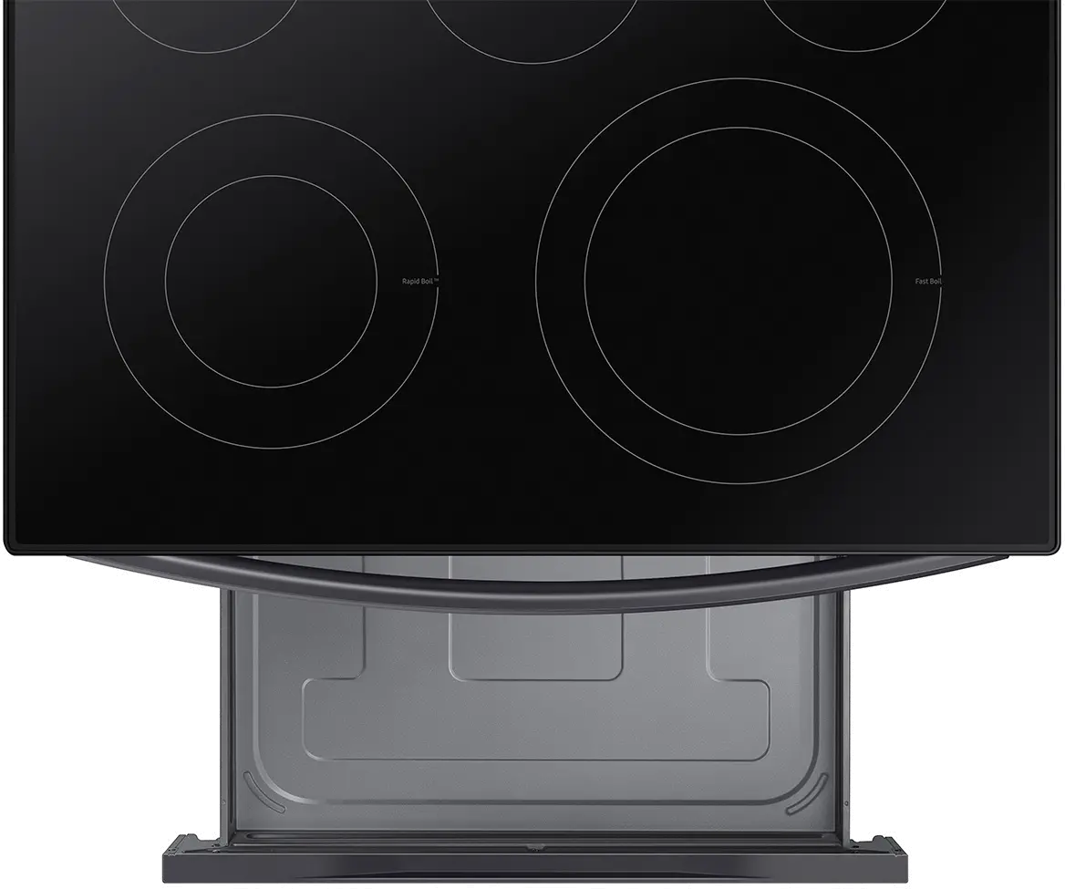 NE63A6511SG Samsung 6.3 cu ft Electric Range - Black Stainless Steel-6