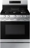 NX60A6511SS Samsung 6 cu ft Gas Range - Stainless Steel