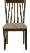 Zoey Brown Slat Back Dining Chair