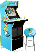 ARCADE1UP/SIMPSONS Arcade 1Up The Simpsons Arcade Machine with Stool