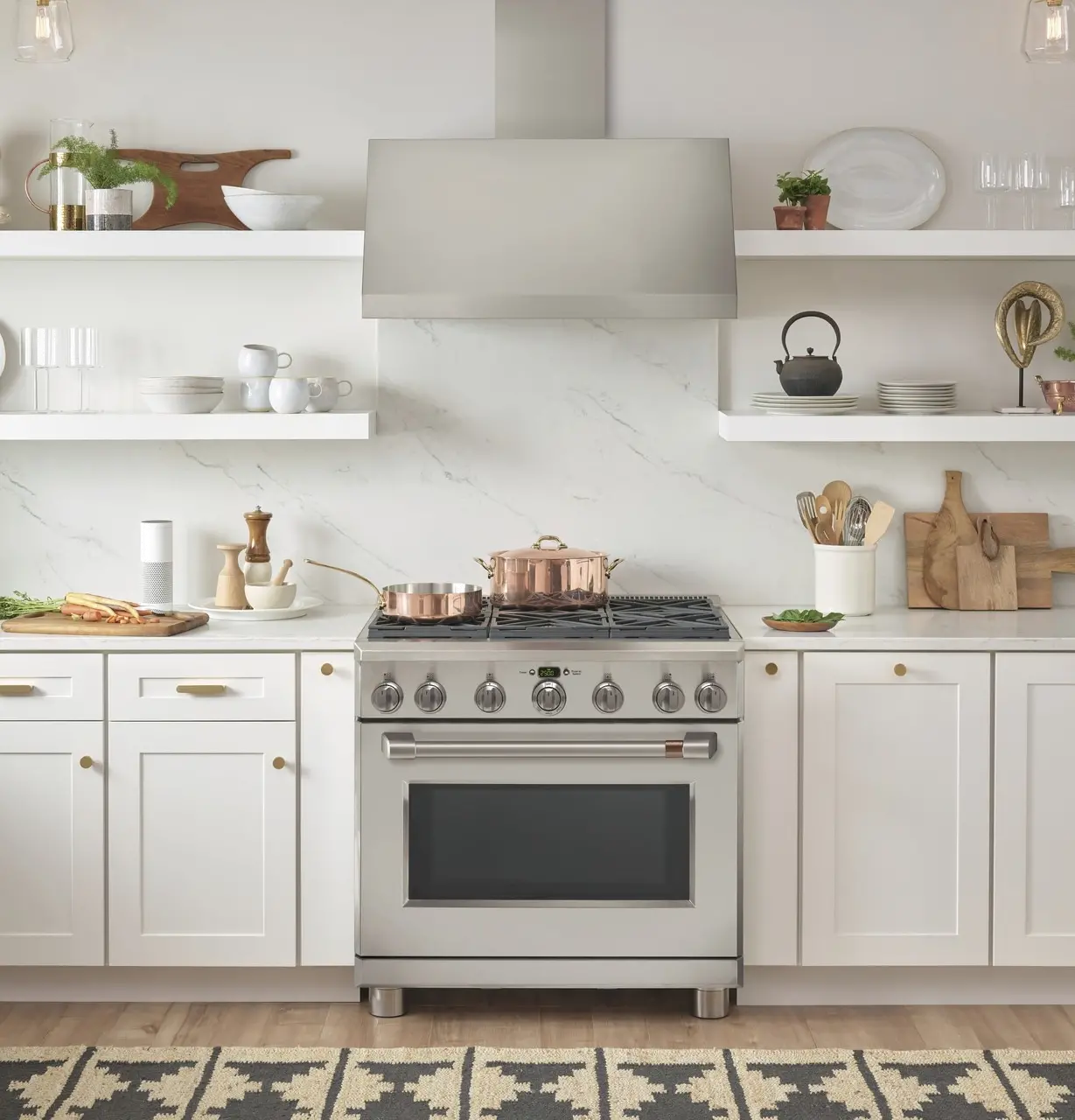 CGY366P2TS1 Cafe 36 Inch Gas Smart Range - 6.2 cu. ft. Stainless Steel-5