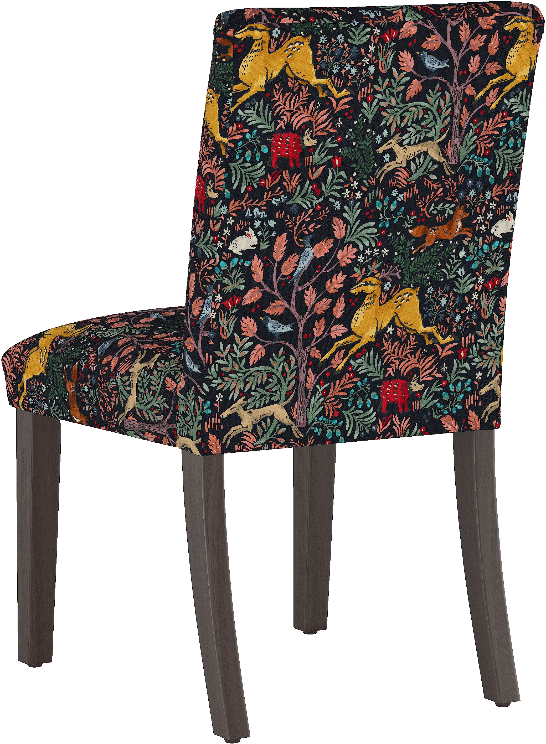 63-6FRLNVOGA Drew Navy Woodland Dining Chair - Skyline Furniture-3