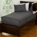 Gray, White, and Black Twin Tech On Bunkie Deluxe Bedding