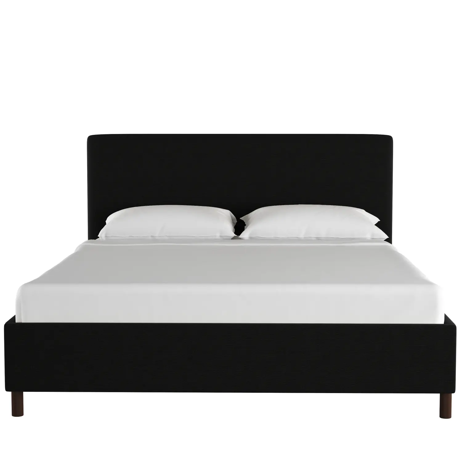 753PBDLNNBLC Brianna Black King Platform Bed - Skyline Furniture-1