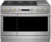 ZDP486NDTSS Monogram Professional 8.25 cu ft Dual Fuel Range - Stainless Steel 48 Inch
