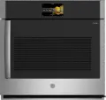 PTS700RSNSS GE Profile 5 cu ft Single Wall Oven - Right Hinge Stainless Steel 30 Inch