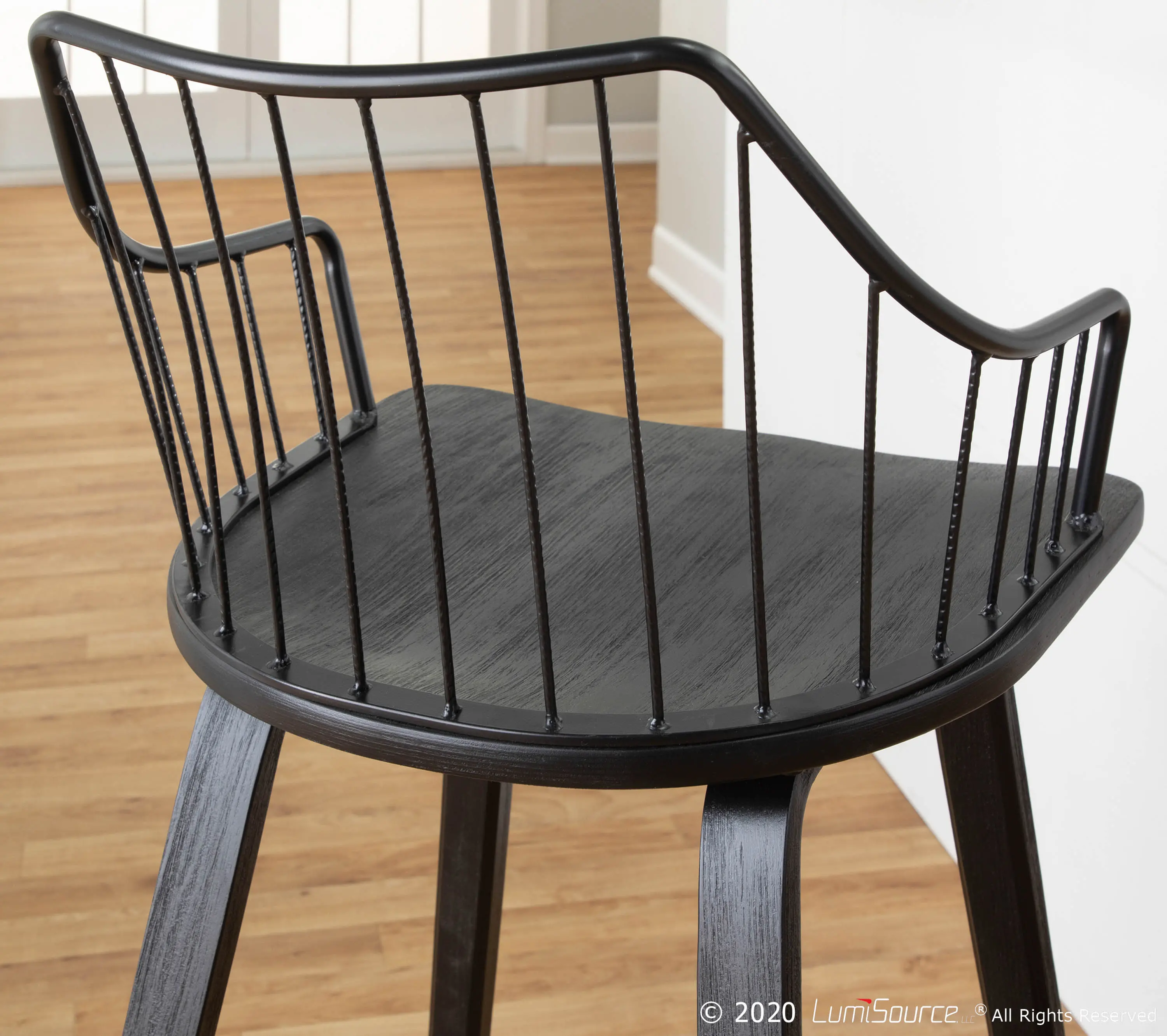 B26-WINSTN BKBK Winston Black Counter Stool-10