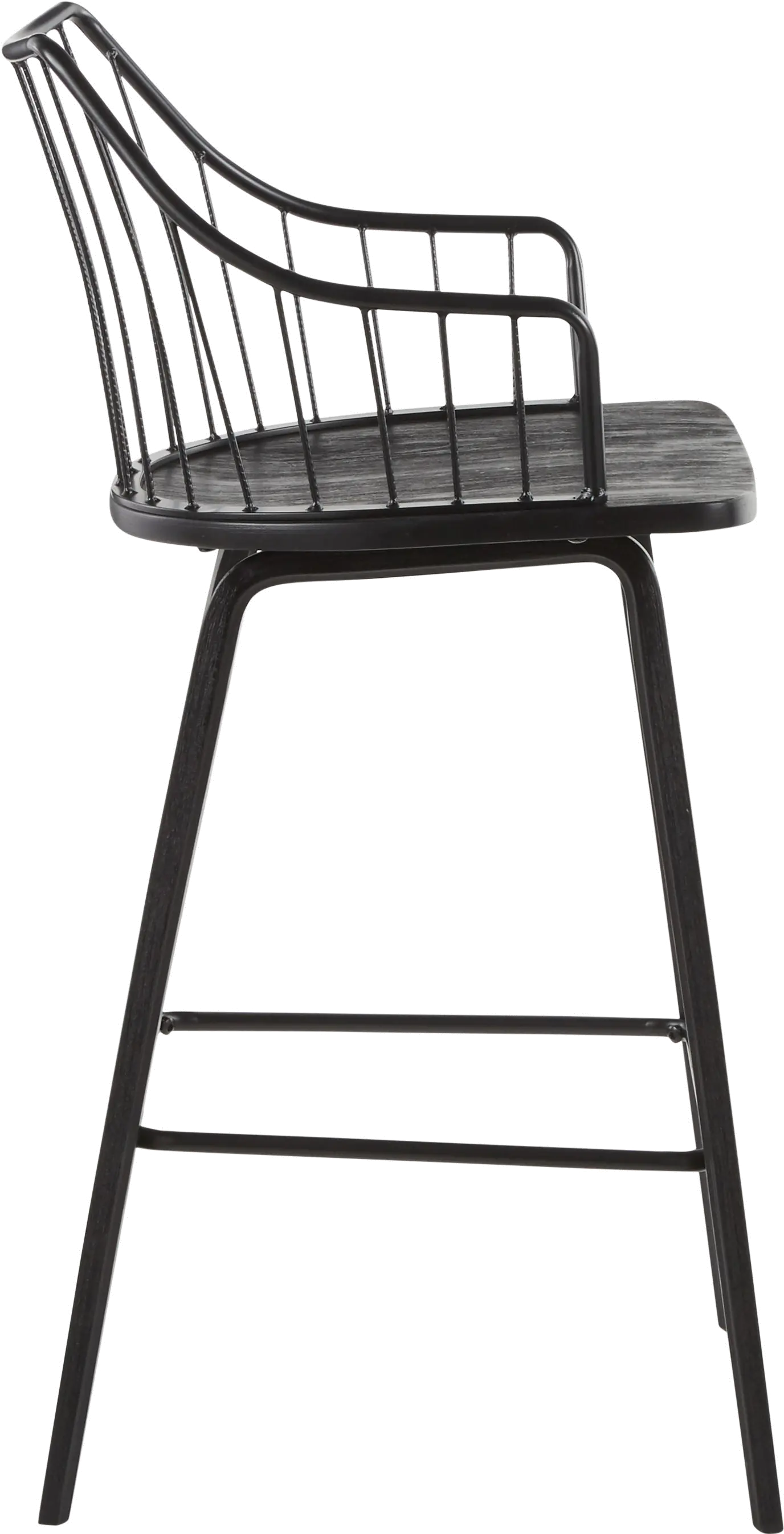 B26-WINSTN BKBK Winston Black Counter Stool-5