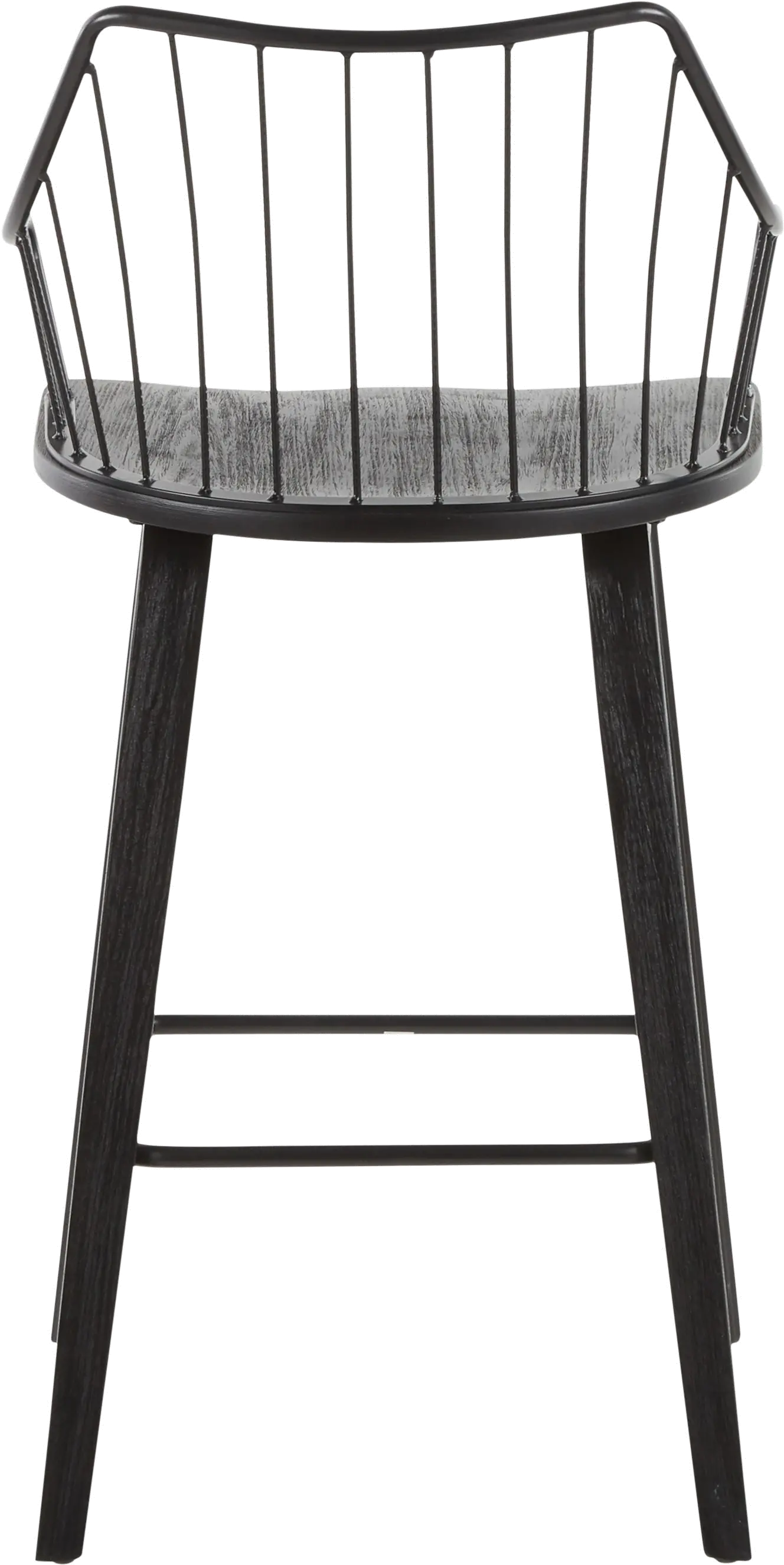 B26-WINSTN BKBK Winston Black Counter Stool-6